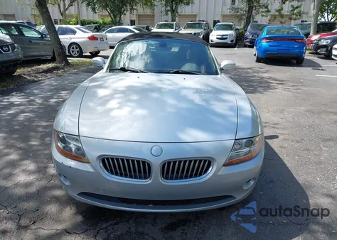 2004 BMW Z4 from USA, damaged, VIN 4USBT53594LU08192